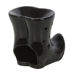 Black Witch Boots Oil Burner
