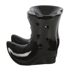 Black Witch Boots Oil Burner