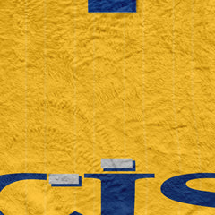 Blackburn - 1990 Away Shirt - Retro Fleece Blanket