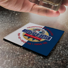 Blackburn Champions - Football Coaster - Square Or Circle