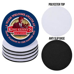 Blackburn Dalglish - Football Coaster - Square Or Circle