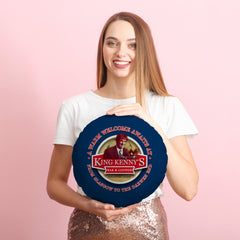 Blackburn Dalglish - Football Legends - Circle Cushion 14inch