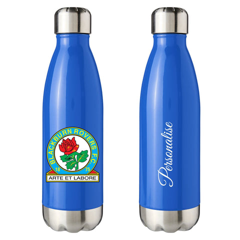 Blackburn Rovers FC Crest Blue Insulated Water Bottle