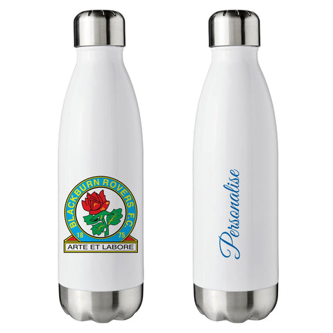 Blackburn Rovers FC Crest Insulated Water Bottle - White