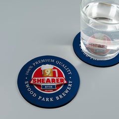 Blackburn Shearer - Football Coaster - Square Or Circle