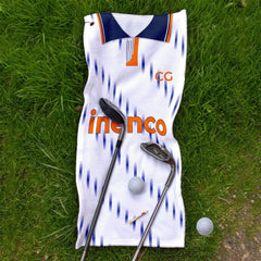 Blackpool - 1991 - Away - Retro Lightweight, Microfibre Golf Towel