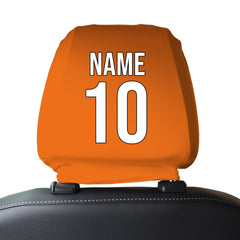 Blackpool 2010 Home - Retro Football Shirt - Pack of 2 - Car Seat Headrest Covers