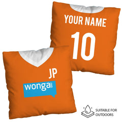 Blackpool - 2010 Home Shirt - 45cm or 61cm Retro Showerproof Outdoor Cushion