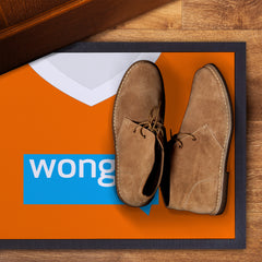 Blackpool 2010 Home Shirt - Personalised Retro Door Mat - 60cm x 40cm