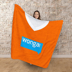 Blackpool - 2010 Home Shirt - Personalised Retro Fleece Blanket