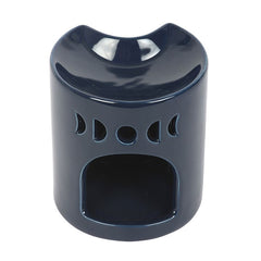 Blue Crescent Moon Oil Burner