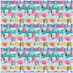 Bluey Balloon Gift Wrap