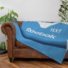 Bolton 2004 Away Shirt - Personalised Retro Fleece Blanket 150cm X 150cm