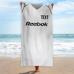 Bolton 2004 Home Shirt - Personalised Lightweight, Microfibre Retro Beach Towel - 150cm x 75cm