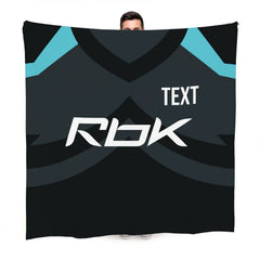 Bolton 2007 Away Shirt - Personalised Retro Fleece Blanket 150cm X 150cm