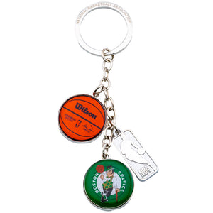 Boston Celtics Charm Keyring