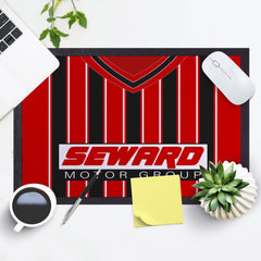 Bournemouth - 2001 Home Shirt - Personalised Retro Door Mat - 60cm x 40cm