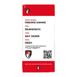 Bournemouth Golf Towel (Personalised Fans Ticket Design)