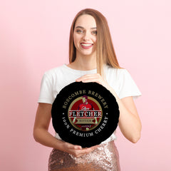 Bournemouth Steve Fletcher - Football Legends - Circle Cushion 14inch