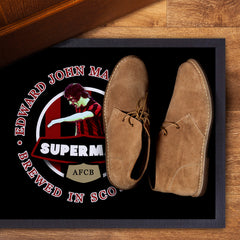 Bournemouth Ted MacDougall  - Football Legends - Door Mat -60cm X 40cm