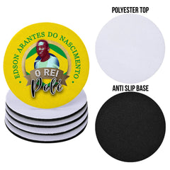 Brazil Pele - Coaster - Circle or Square