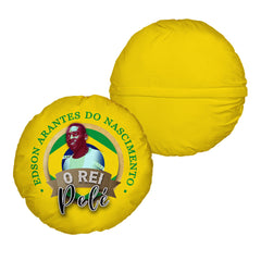 Brazil Pele  - Legend Collection - Circle Cushion 14inch