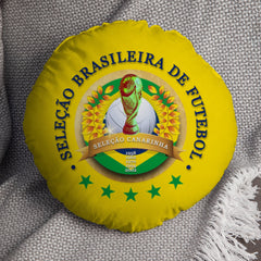 Brazil World Cup - Legend Collection - Circle Cushion 14inch
