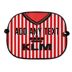 Brentford 1989 Away Shirt - Personalised Retro Football Car Sun Shade - Set of 2