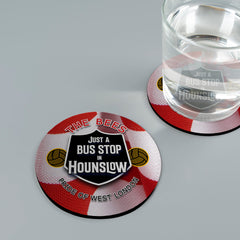 Brentford  Bus Stop - Football Coaster - Square Or Circle