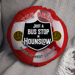 Brentford  Bus Stop - Football Legends - Circle Cushion 14inch