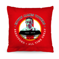 Brentford  Jim Towers - Football Legends - Cushion 10inch