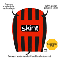 Brighton 1999 Away - Retro Football Shirt - Pack of 2 - Car Seat Headrest Covers