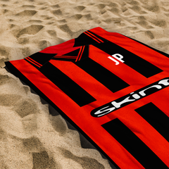 Brighton - 1999 - Away Shirt - Personalised Retro Lightweight, Microfibre Beach Towel - 150cm x 75cm