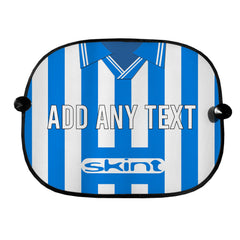 Brighton 1999 Home Shirt - Personalised Retro Football Car Sun Shade - Set of 2