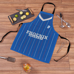 Brighton & Hove - 1983 Home Shirt - Retro Football Novelty Water-Resistant, Lazer Cut (no fraying) Light Weight Adults Apron