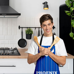 Brighton & Hove - 1983 Home Shirt - Retro Football Novelty Water-Resistant, Lazer Cut (no fraying) Light Weight Adults Apron