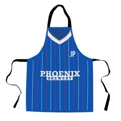 Brighton & Hove - 1983 Home Shirt - Retro Football Novelty Water-Resistant, Lazer Cut (no fraying) Light Weight Adults Apron