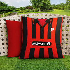 Brighton & Hove - 1999 Away Shirt - 45cm or 61cm Retro Showerproof Outdoor Cushion