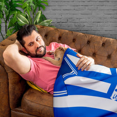 Brighton & Hove - 1999 Home Shirt - Retro Fleece Blanket
