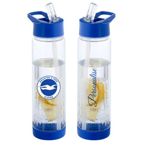 Brighton & Hove Albion FC Crest Infuser Sport Bottle