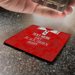 Bristol 1993 Home Shirt - Personalised Drink Coaster - Square Or Circle