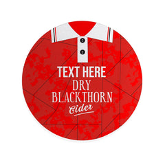 Bristol 1993 Home Shirt - Personalised Drink Coaster - Square Or Circle