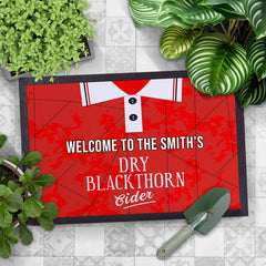 Bristol 1993 Home Shirt - Personalised Retro Door Mat - 60cm x 40cm