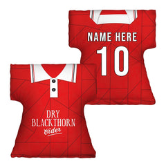 Bristol - 1993 Home Shirt - Personalised Retro Shirt Cushion