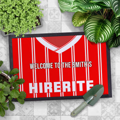Bristol 1998 Home Shirt - Personalised Retro Door Mat - 60cm x 40cm