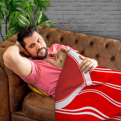 Bristol - 1998 Home Shirt - Personalised Retro Fleece Blanket