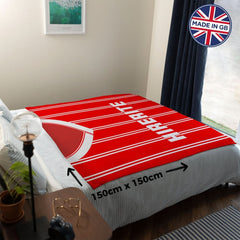 Bristol - 1998 Home Shirt - Personalised Retro Fleece Blanket