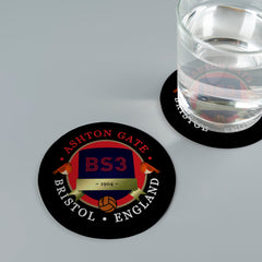 Bristol Aston Gate - Football Coaster - Square Or Circle