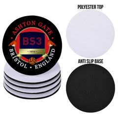 Bristol Aston Gate - Football Coaster - Square Or Circle