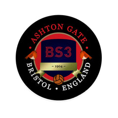 Bristol Aston Gate - Football Coaster - Square Or Circle